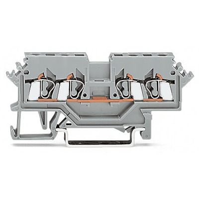 WAGO 280-621-1 280 Series Grey, 2.5mm², 4-Level, Cage Clamp Termination