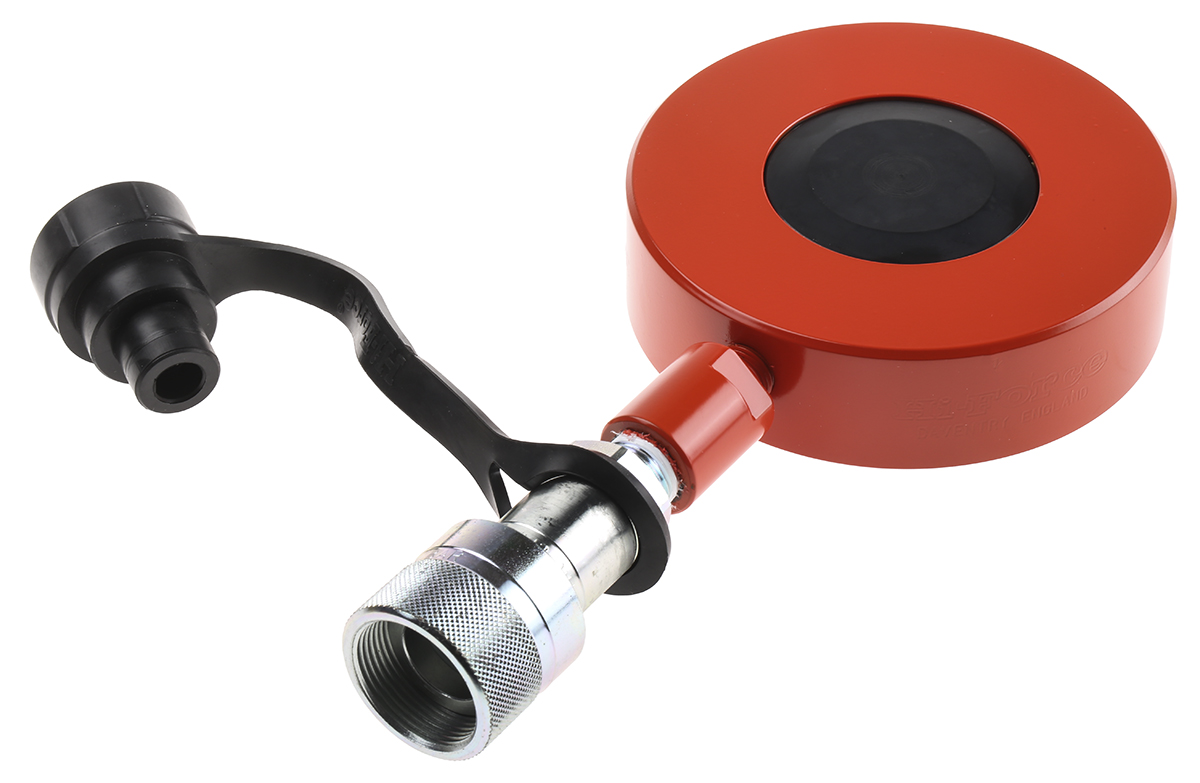 Hi-Force Single, Portable Low Height Hydraulic Cylinder, HVL30, 32t, 6mm stroke