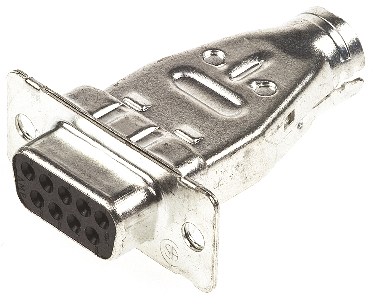 TE Connectivity Amplimite HDP-20 9 Way Cable Mount D-sub Connector