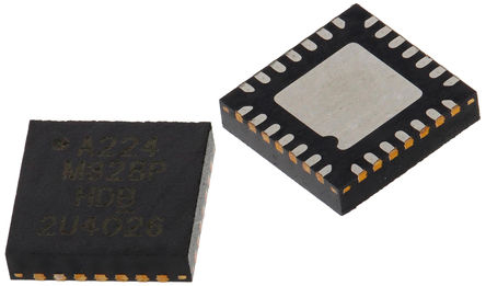 Microchip ATMEGA328P-MMH, 8 bit AVR, megaAVR Microcontroller, 20 MHz, 32kB FLASH, 28-Pin QFN