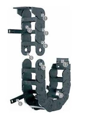 Igus Igumid G Cable Chain Bracket, 139mm, 340/350