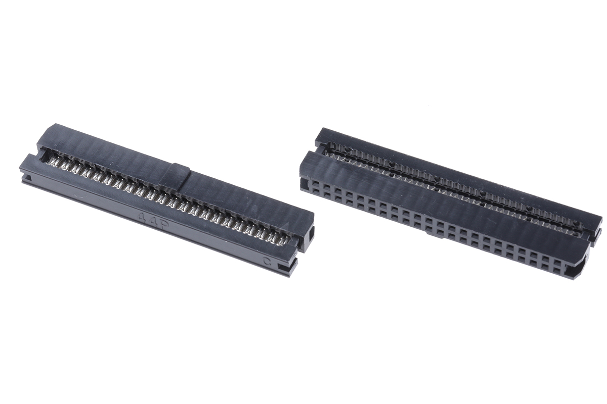 ASSMANN WSW 44-Way IDC Connector Socket for Cable Mount, 2-Row