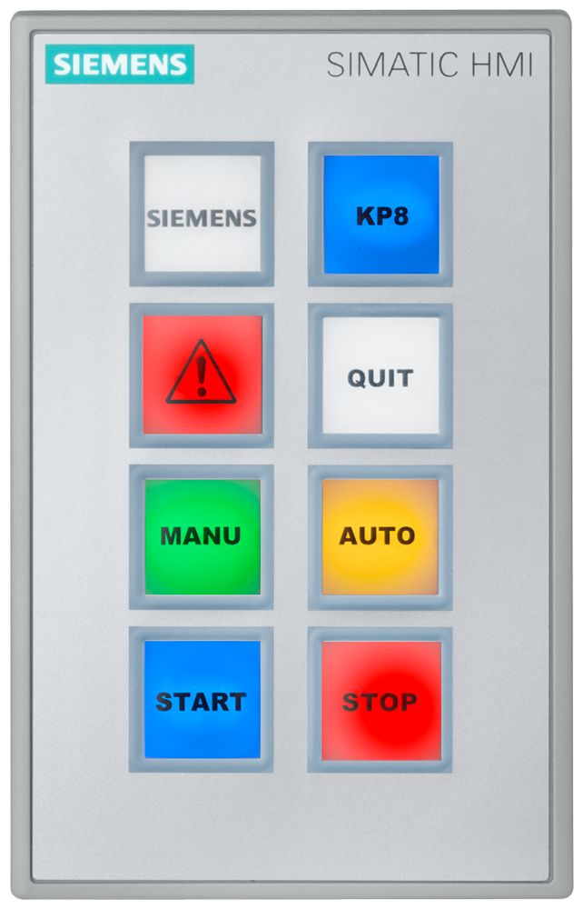 Siemens SIMATIC Series KP8F HMI Key Panel -, Key Panel Display