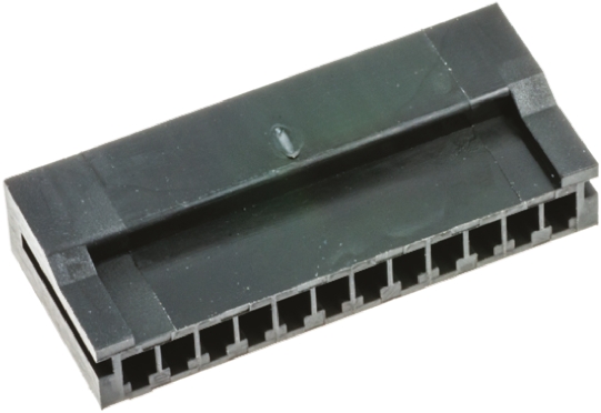 Hirose, DF3 Male Connector Housing, 2mm Pitch, 12 Way, 1 Row
