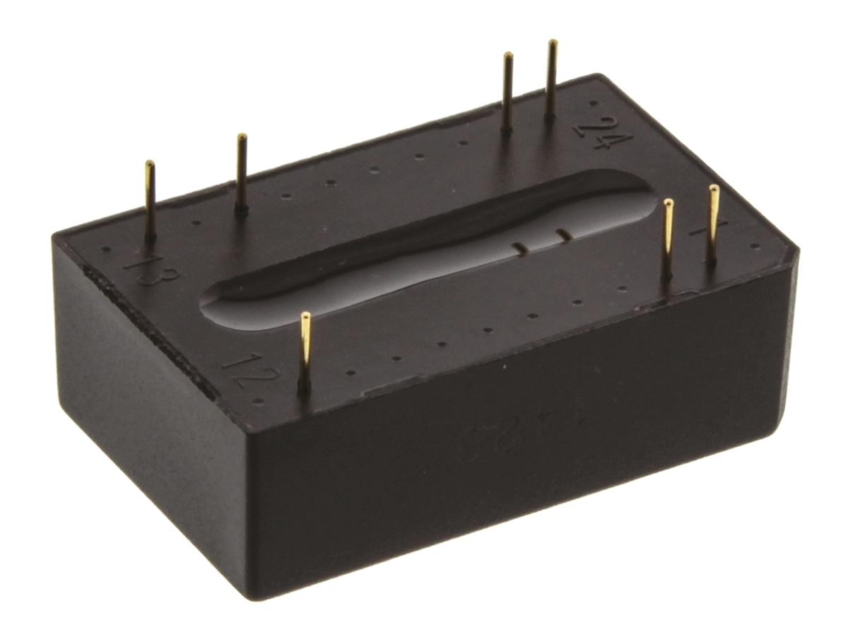 TRACOPOWER TEN 3 DC-DC Converter, 12V dc/ 250mA Output, 18 → 36 V dc Input, 3W, Through Hole, +85°C Max Temp