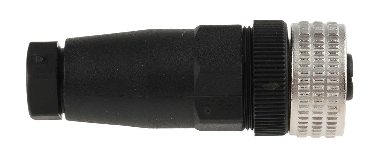 Telemecanique Sensors Circular Connector, 5 Contacts, Cable Mount, M12 Connector, Socket, Female, IP67, XZCC Series