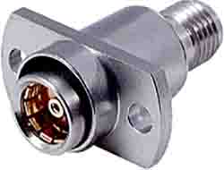 Huber+Suhner Straight RF Adapter Socket to SMA Socket 18GHz