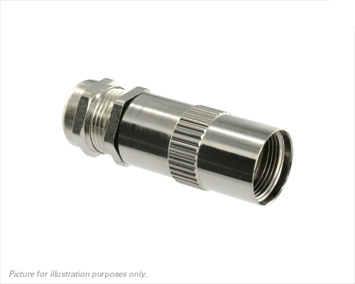 Souriau Sunbank by Eaton, UT0Size 16 Straight Cable Clamp With Strain Relief, For Use With UT0-UT0W Series Circular