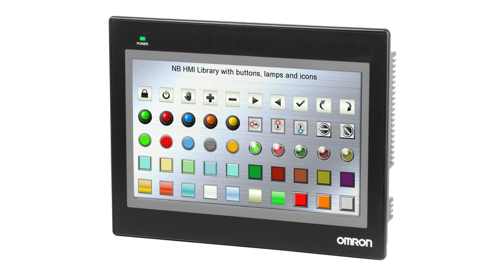 Omron NB Series HMI Touch Screen HMI - 10.1 in, TFT Display, 800 X 480pixels