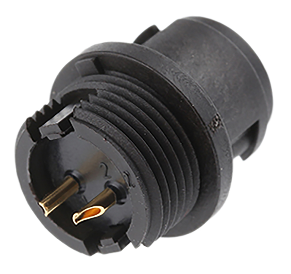 binder Circular Connector, 2 Contacts, Panel, Subminiature Connector, Plug, Male, IP40, 710 Series