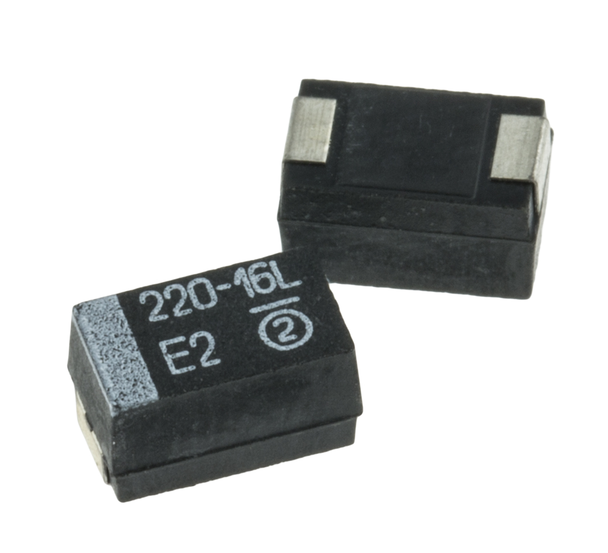 Vishay 220μF MnO2 Tantalum Capacitor 16V dc, TR3 Series