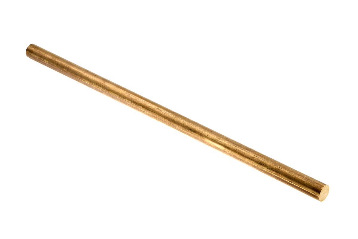 RS PRO Brass Rod 15mm Diameter, 500mm L