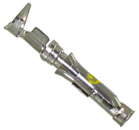TE Connectivity Female Crimp Circular Connector Contact, Wire Size 24 → 20 AWG