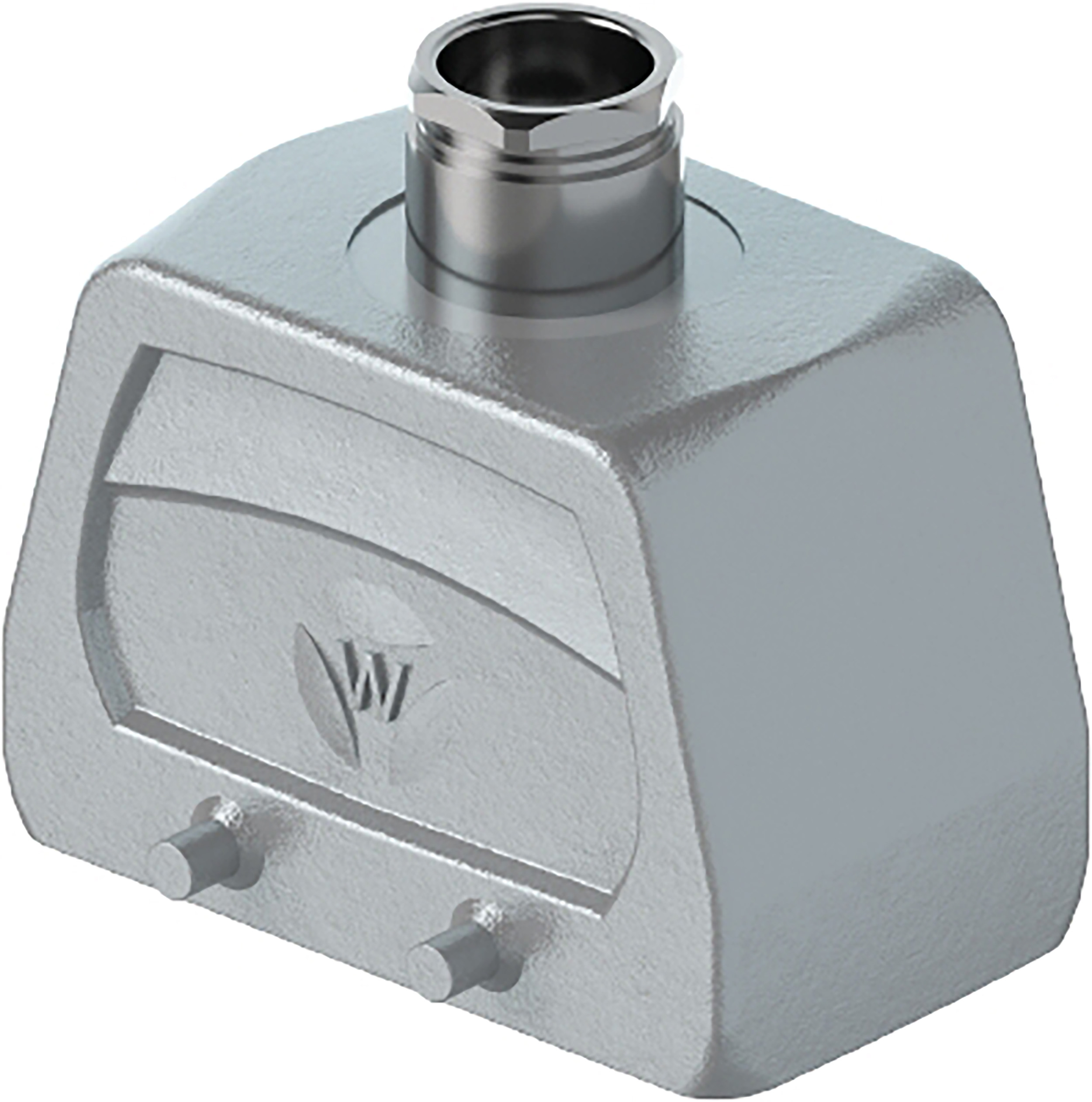 Wieland Hood BAS GOT GC Heavy Duty Power Connector Housing, 10 Contacts, M20 Thread, Top Entry Revos BASIC Range