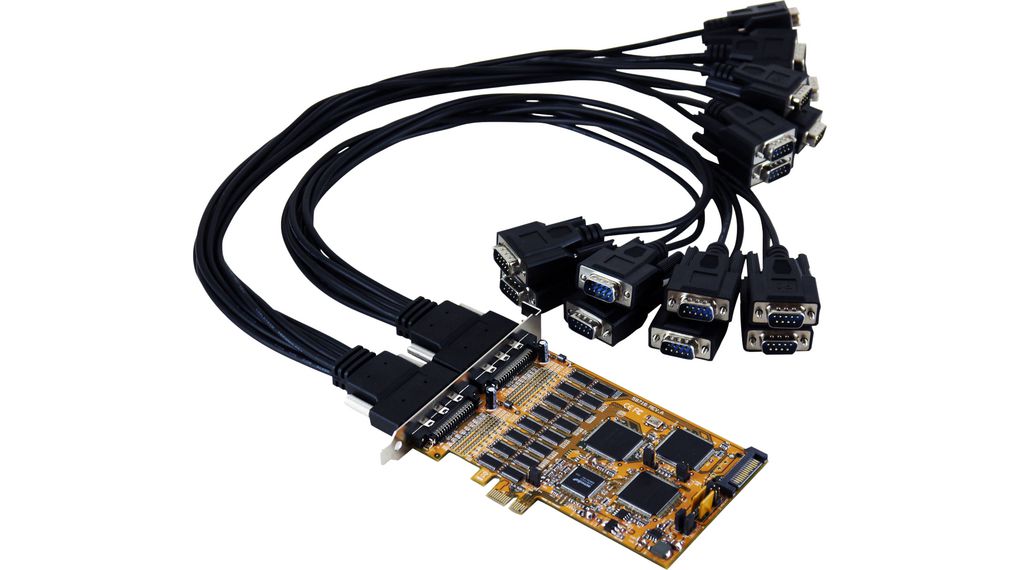 Exsys 16 Port PCIe Network Interface Card