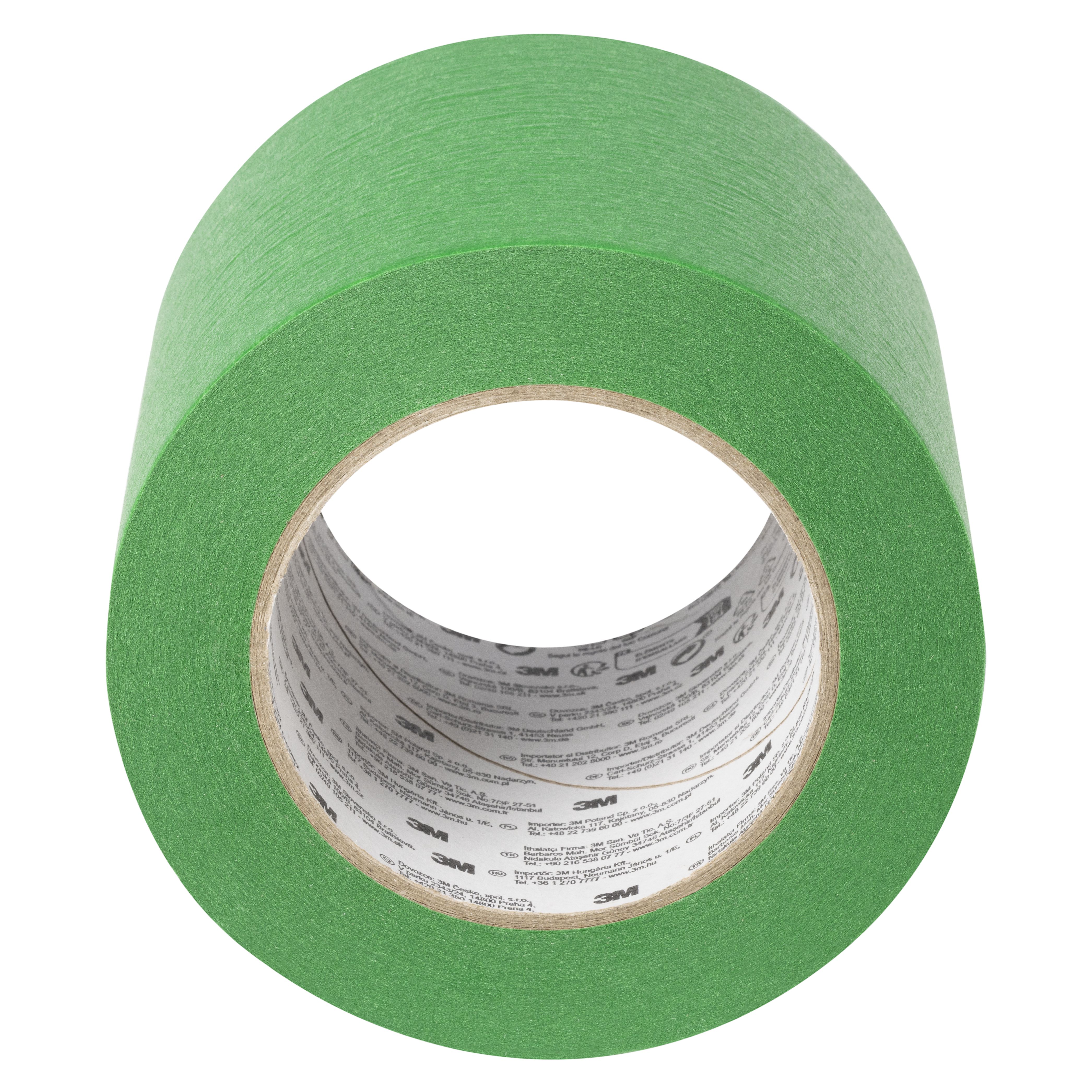3M 2814 Green Masking Tape 100mm x 50m