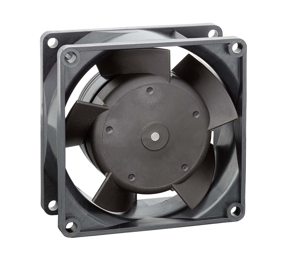 ebm-papst 8300 Series Axial Fan, 24 V dc, DC Operation, 80m³/h, 6W, 250mA Max, IP20, 80 x 80 x 32mm