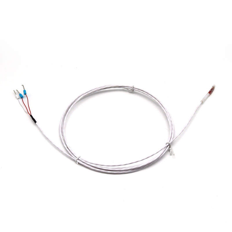 Prosensor PT100 Temperature Probe, 3mm Dia, 2m Long, 3 Wire, Contact, Class A +200°C Max