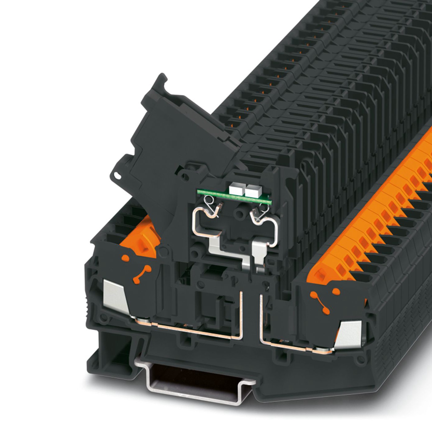 Phoenix Contact 3050293 Clipline Series, Screw Termination, Fused