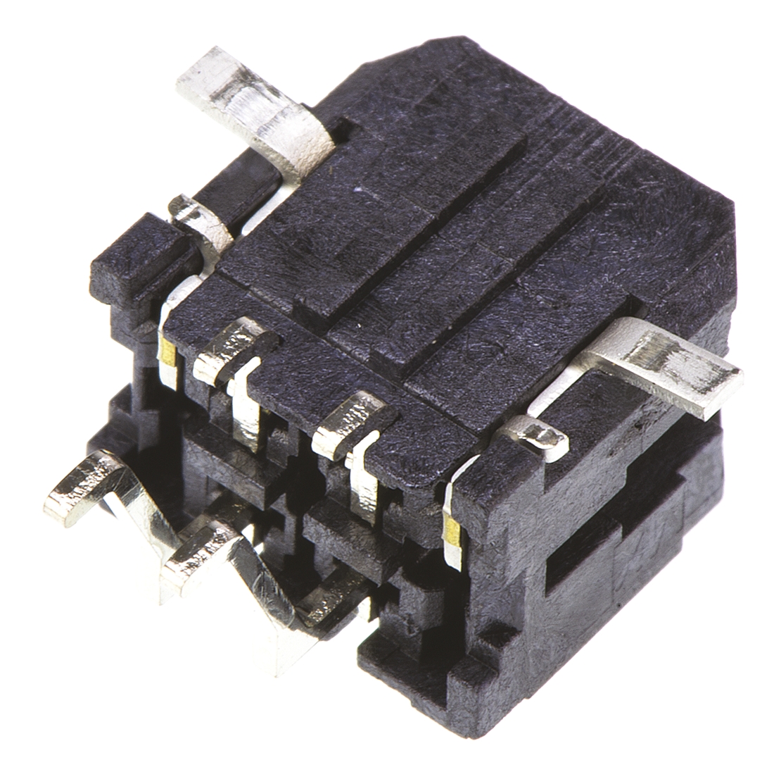 Molex Micro-Fit 3.0 Series Right Angle Surface PCB Header, 4 Contact(s), 3 mm Pitch, 2 Row, Shrouded
