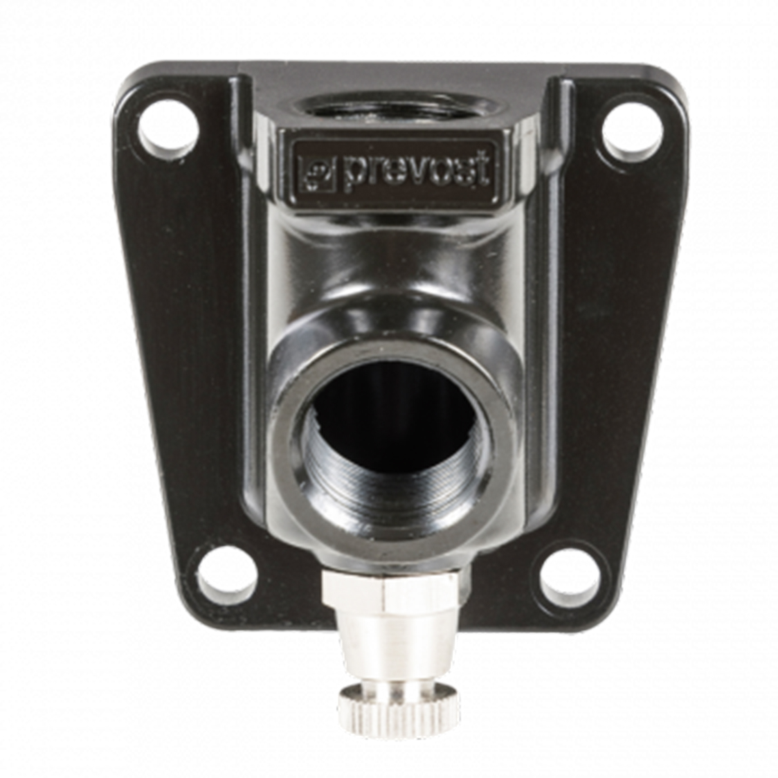 PREVOST FEMALE THREAD SINGLE WALL BRACKET