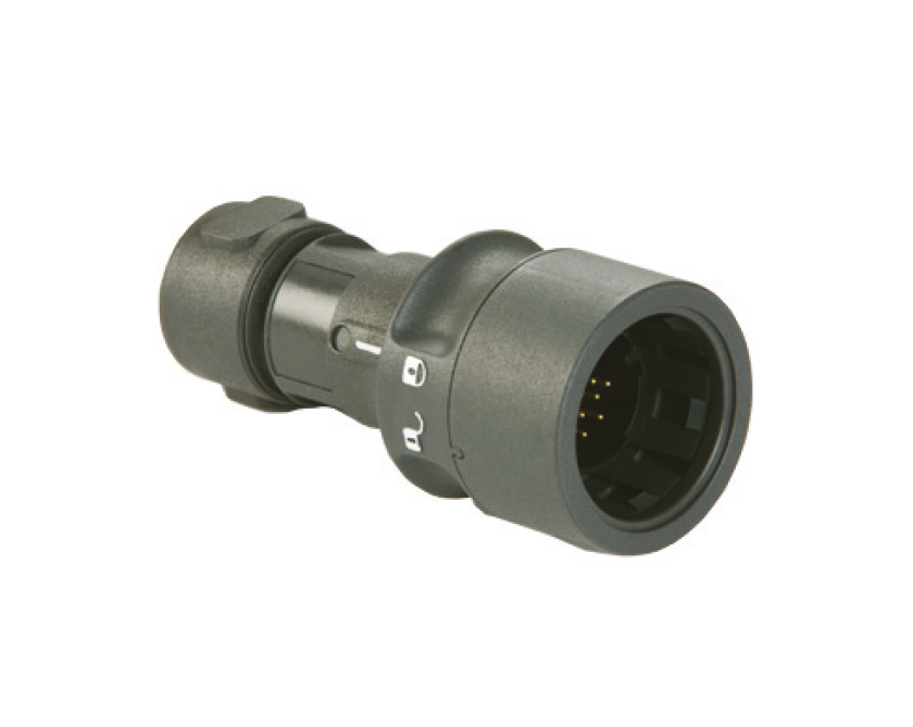 Bulgin Circular Connector, 4 Contacts, Panel, Plug, Female, IP69K, IP66, IP68, 6000 Series