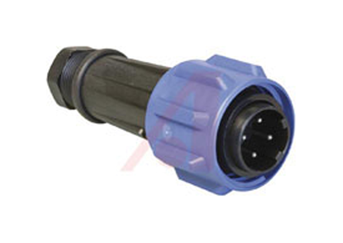 Bulgin Circular Connector, 4 Contacts, Cable, Standard Connector, Plug, Male, IP68, Buccaneer 900 Series