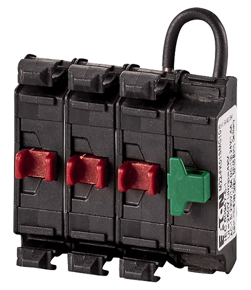 Eaton RMQ Titan M22 Series Contact Block, 1NO + 3NC