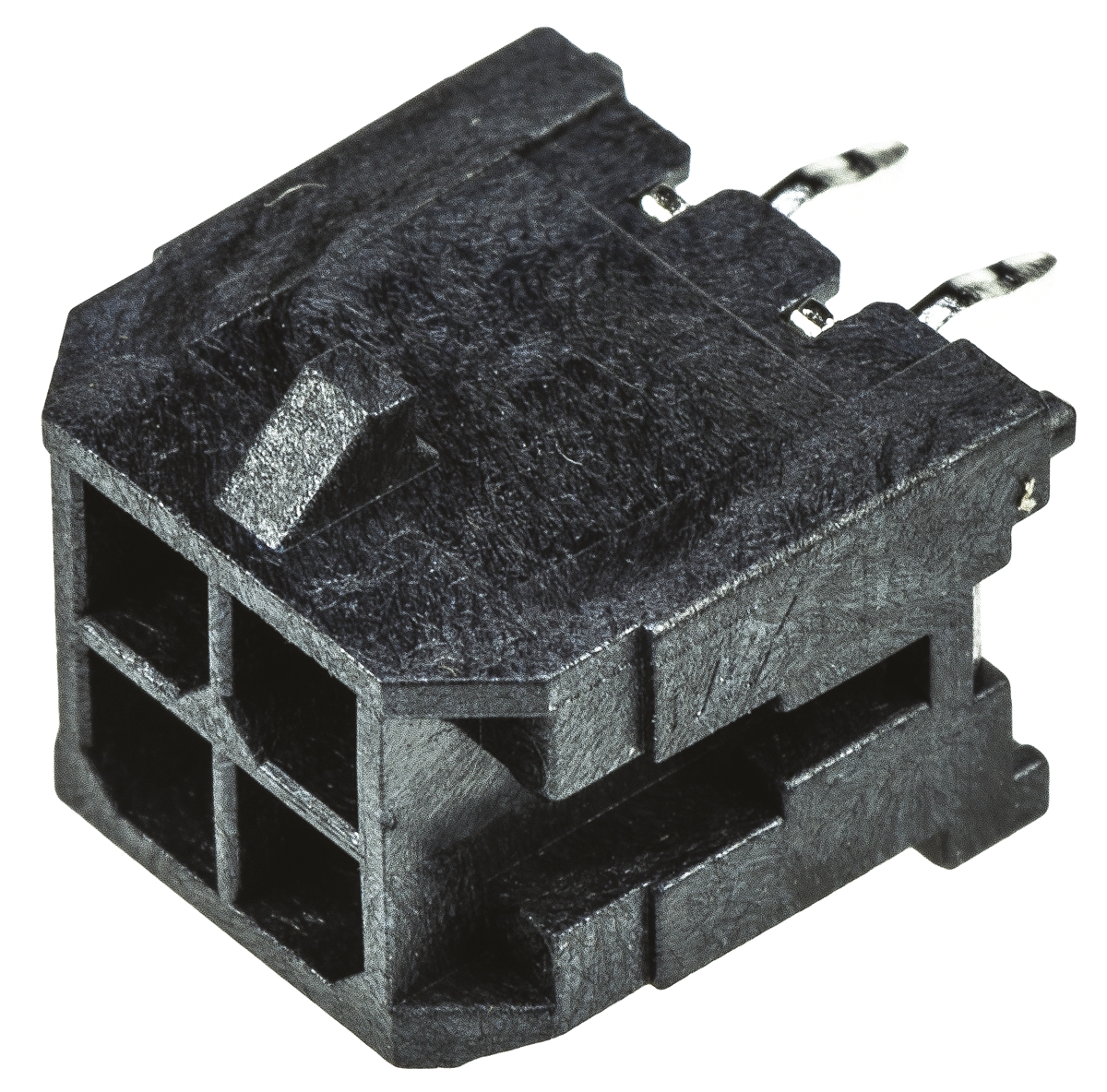 Molex Micro-Fit 3.0 Series Straight Through Hole PCB Header, 4 Contact(s), 3 mm Pitch, 2 Row, Shrouded