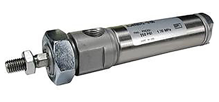 SMC 4 in Pneumatic Piston Rod Cylinder - NCM Series, Single Acting Acting