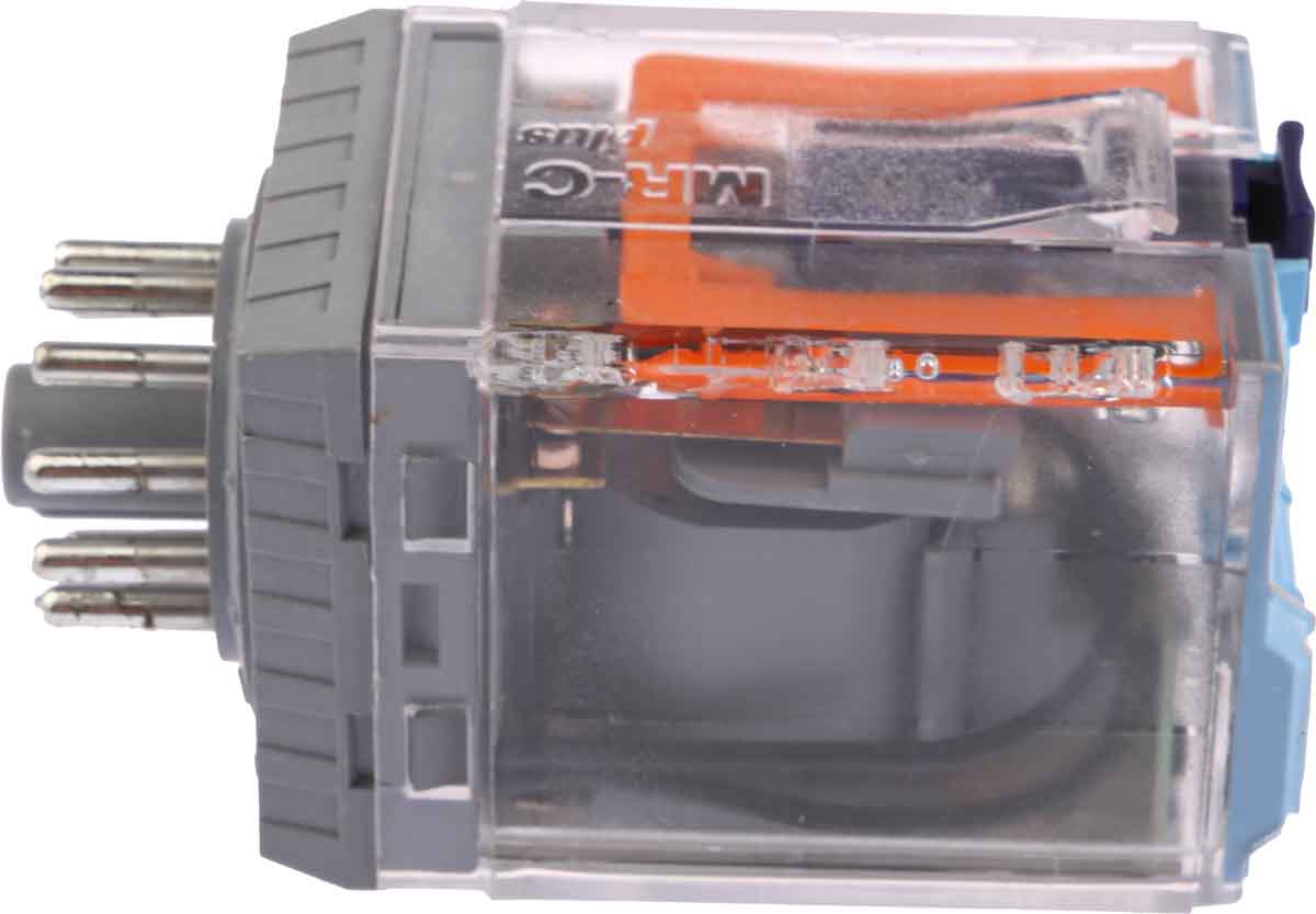 Releco Plug In Latching Power Relay, 12V dc Coil, 10A Switching Current, DPDT