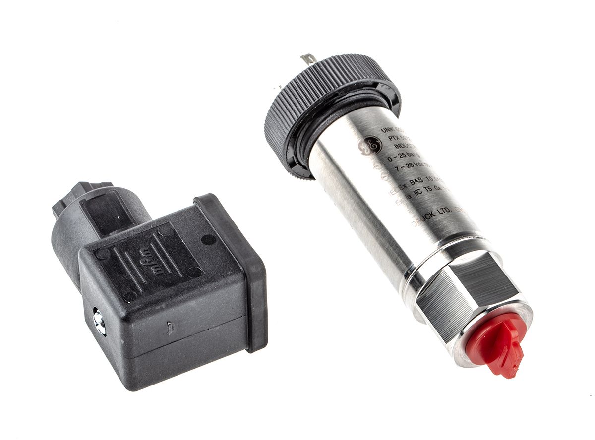 Druck Pressure Sensor, 25bar Max, Analogue Output, Relative Reading