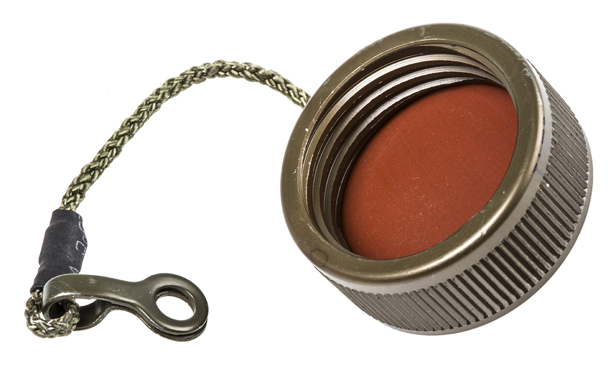 Amphenol Socapex, USBF TV Dust Cap for use with Amphenol USBF TV Series Receptacle Connectors