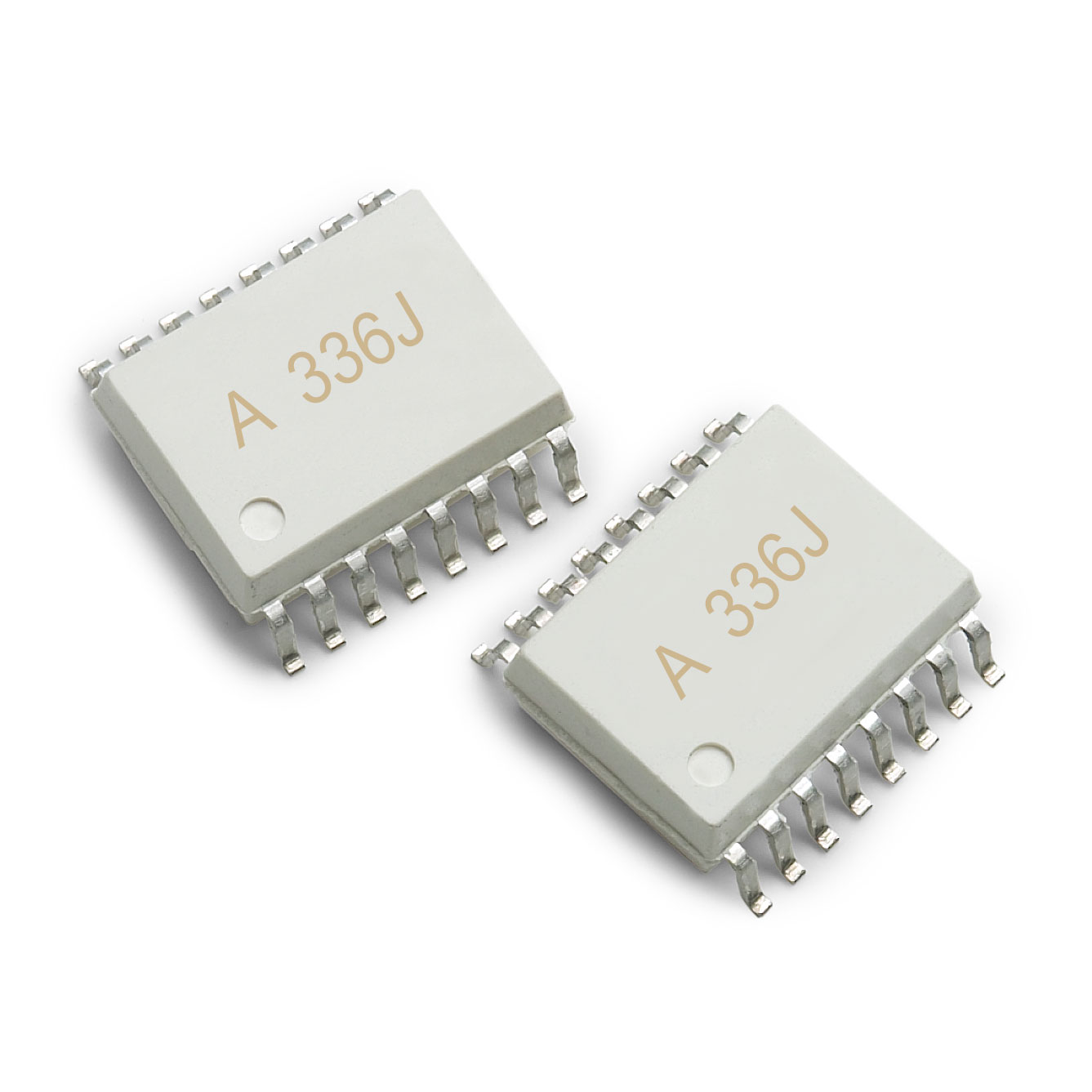 Broadcom, ACPL-336J-500E IGBT Gate Drive Output Optocoupler, Surface Mount, 16-Pin SO
