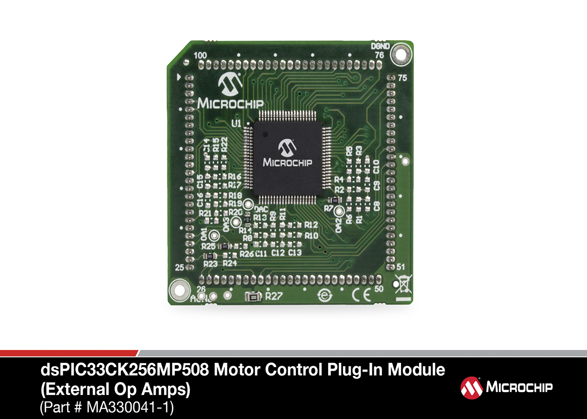 Microchip MA330041-1, Microprocessor dsPIC33 16bit 80-Pin TQFP