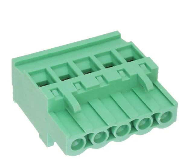 RS PRO, 5mm Pitch, 5 Way, Pluggable Terminal Block, Plug, Free Hanging (In Line)