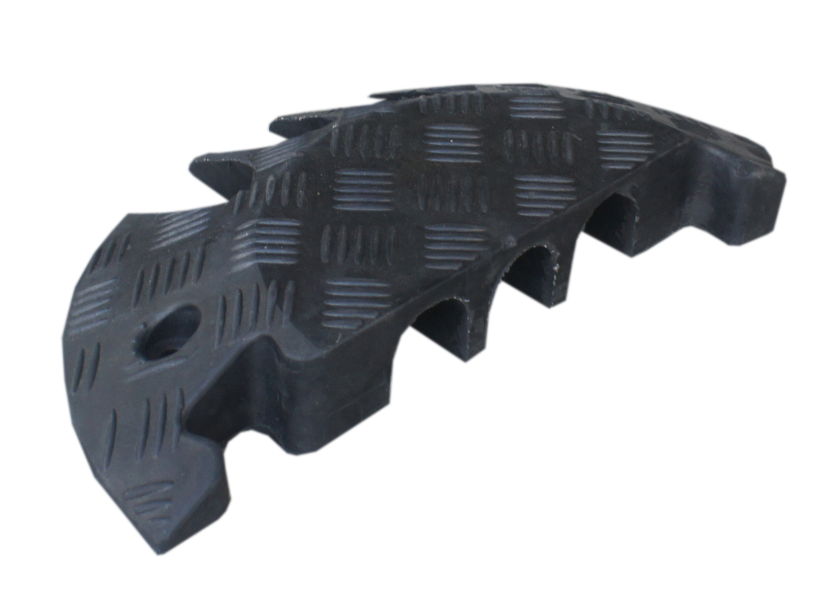 Viso 250mm Black Cable Cover in Rubber, 65mm Inside dia.