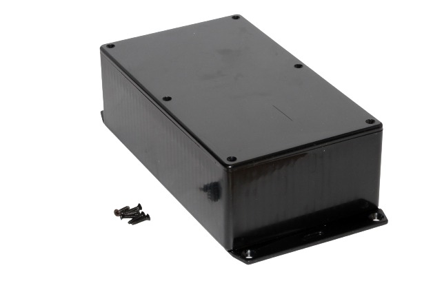 Hammond 1591 Series ABS General Purpose Enclosure, IP54, Flanged, 190 x 57 x 110mm