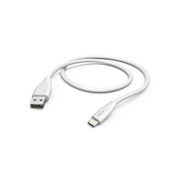 Hama USB 2.0, Male USB A to Male USB C, 480Mbps, 1.5m