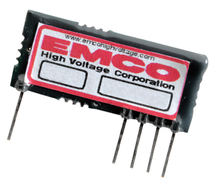XP Power SIP Series DC-DC Converter, 20 → 90V dc/ 0 → 1mA Output, 3 → 6.7 V dc Input, 0.1W,