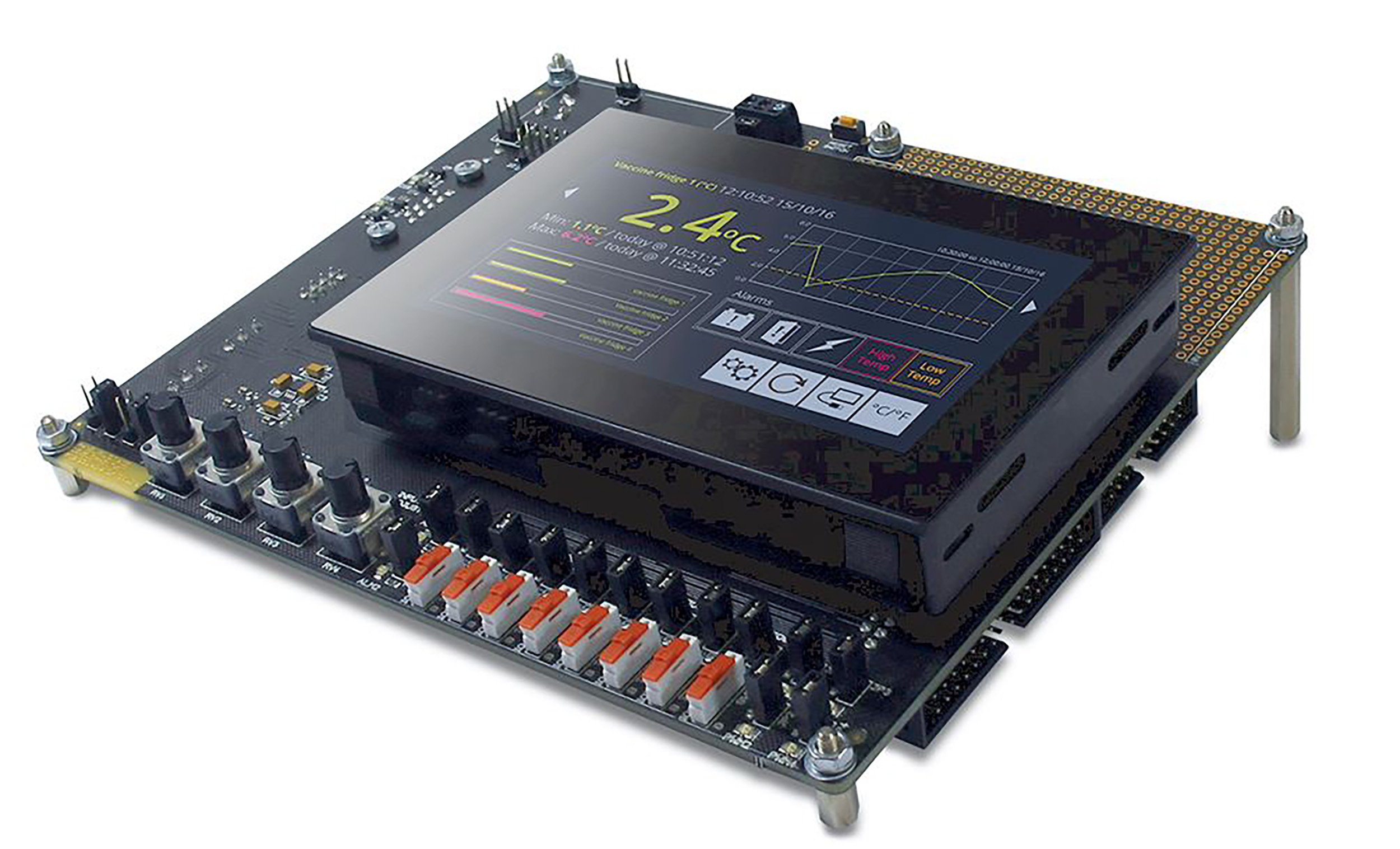Lascar PanelPilotACE TFT Development Kit for Current, Voltage
