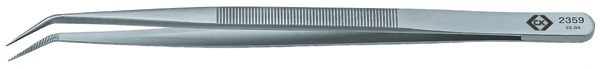 CK 150 mm, Stainless Steel, Bent, ESD Tweezer