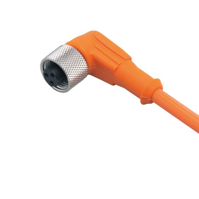 ifm electronic Female 1 way M12 to Unterminated Actuator/Sensor Cable, 2 m