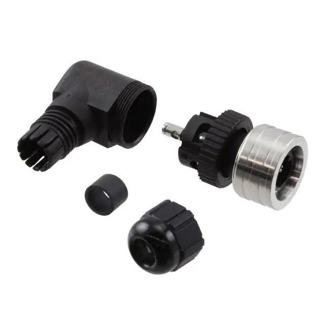 Brad from Molex Circular Connector, 5 Contacts, Cable, M12 Connector, Plug, Male, IP69K, Ultra-Lock Series