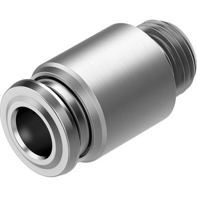 Festo NPQR-DK-G18-Q6 Series Push-in Fitting, G 1/8 Male, 8085662