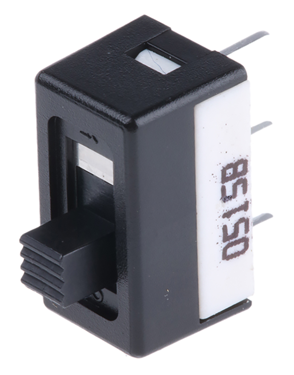 KNITTER-SWITCH PCB Slide Switch SPST Latching 3 A @ 28 V dc Slide