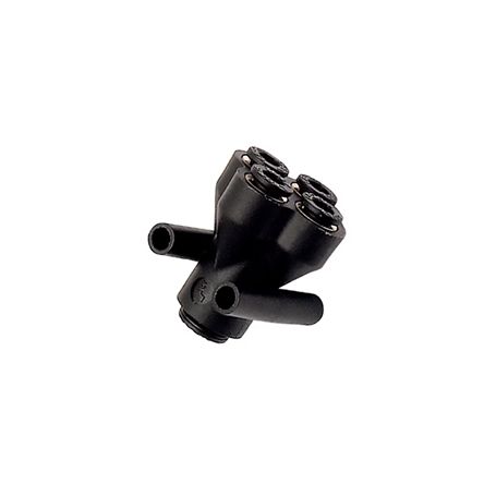 Legris LF 3000 Series Tube-to-Tube Adaptor, 4 mm to Push In 6 mm, Tube-to-Tube Connection Style, 3144 04 06