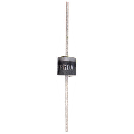 Vishay 5KP60A-E3/54, Uni-Directional TVS Diode, 5000W, 2-Pin P600