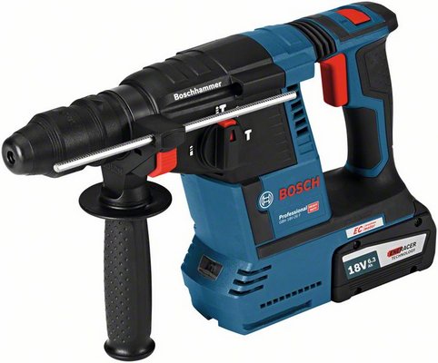 Bosch GBH SDS Plus 18V Cordless Hammer Drill Li-Ion, Type G - British 3-Pin
