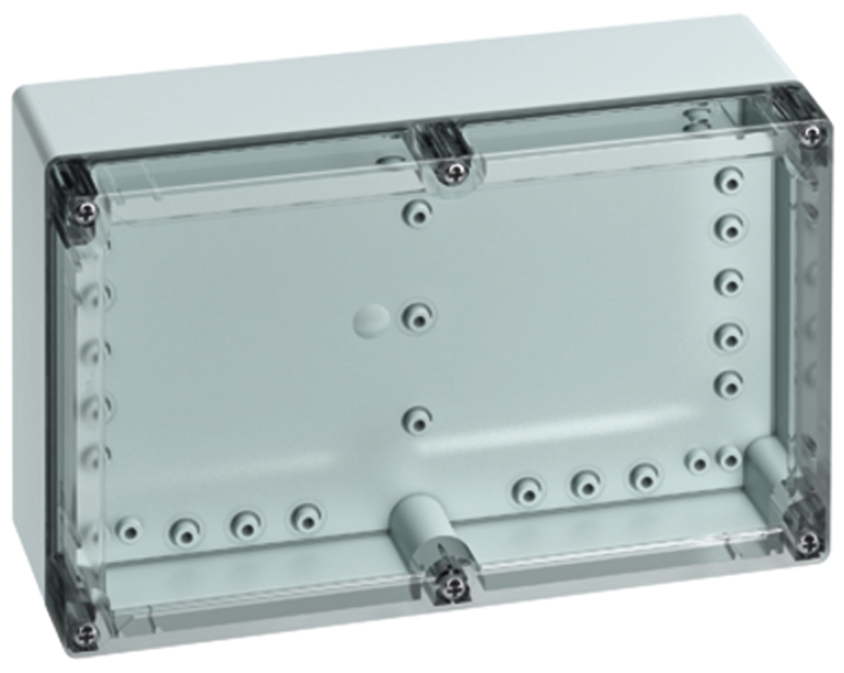 Spelsberg TG Series Grey ABS Enclosure, IP66, IP67, Grey Lid, 252 x 162 x 90mm